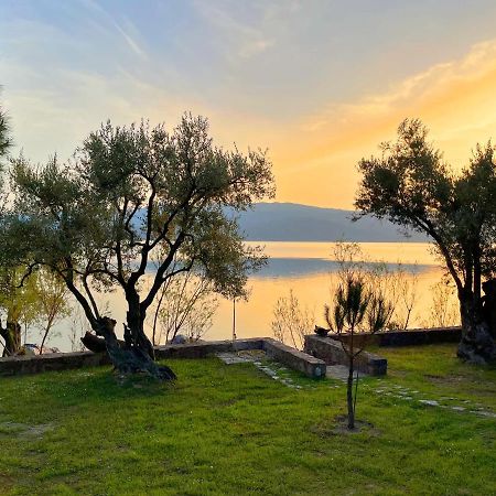 Вилла Seafront Traditional Stone House In Sunset Olive Grove - B Alyfanta Экстерьер фото